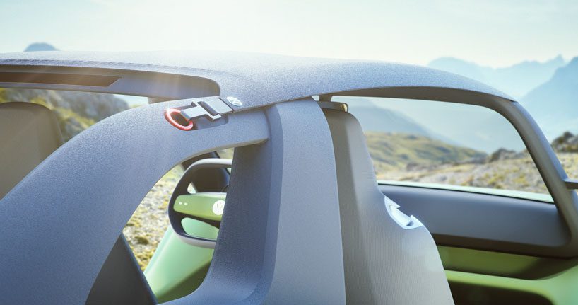 volkswagen id buggy electric designboom 5