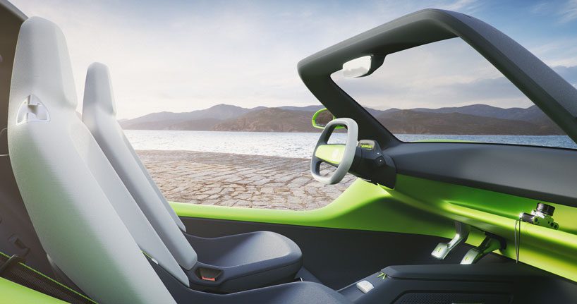 volkswagen id buggy electric designboom 8