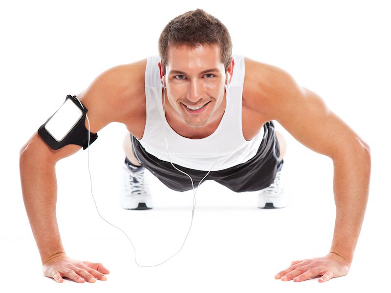 ikona123zdrowie. sport. facet