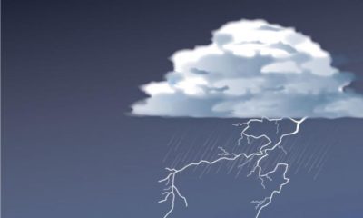 ilustracja burza PAP