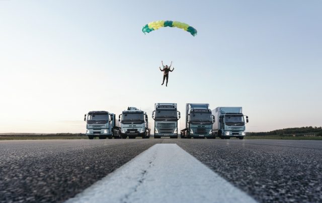 Gama elektrycznych samochodow ciezarowych Volvo 1