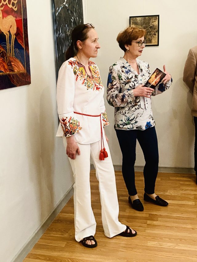 Alice Nadiya Sobolewska z wystawy w Galerii Metamorfozy Warszawa 2022